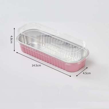 aiGooTan - ALUMINIUM DESSERT BOX - Cup Tutup Packing Foil Cake Kue Premium Korean Puding Murah Medan