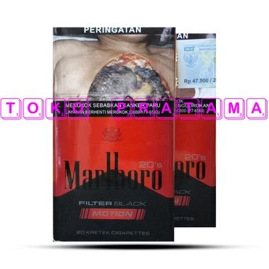 Jual Marlboro Filter Black 20 Batang ( Slop Isi 10 Bungkus ) Di