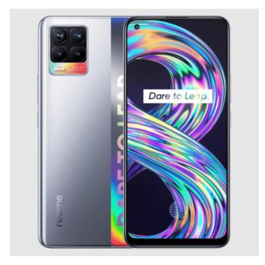 REALME 8 HANDPHONE RAM 8/128 Cyber Silver