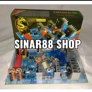 KIT POWER AMPLIFIER 200 - 2000W SUPER DRIVER YIROSHI MK5 MONO ORIGINAL DMS