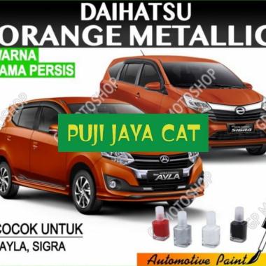 Cat Oles Penghilang Baret Mobil DAIHATSU ORANGE METALLIC