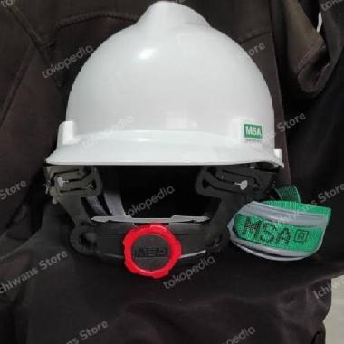 Helm Proyek MSA Lokal Vented Inner Fastrack-Safety Helmet Lokal SNI Kuning