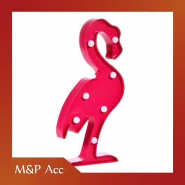 MURAH Lampu Dekorasi Marquee Light LED - Model Flamingo