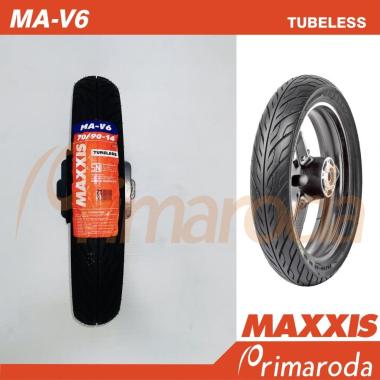 Ban Depan Yamaha Mio Sporty, Mio J, Tubeless MAXXIS 70/90 Ring 14 MA-V6