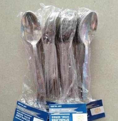Sendok / Garpu Makan Stainless Tebal Bagus Murah ( 1 Lusin ) Sendok Makan