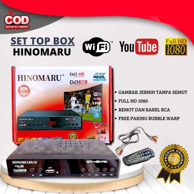 Set Top Box Receiver Penerima Sinyal TV Digital STB Hinomaru