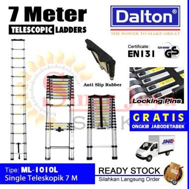 Tangga Teleskopik 7 Meter Tangga Lipat Telescopic Dalton ML-1010L 7 M