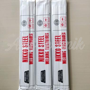 Kawat Las Stainless Steel Nikko Steel NSN308 4.0mm 1Kg / WELDING ELECTRODES NSN 308 4,0