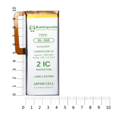 RakkiPanda - Baterai BL268 Lenovo Zuk Z2