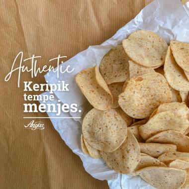 KERIPIK TEMPE MENJES / KERIPIK TEMPE KEDELAI MENJES KRISPI @250gr
