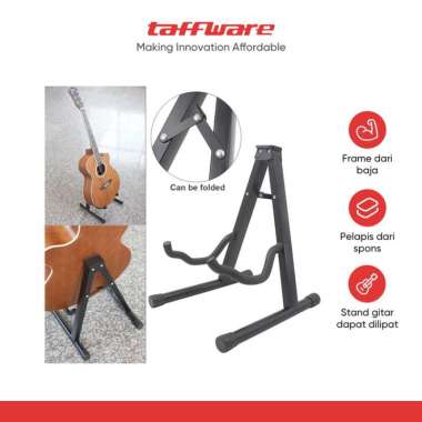 TaffSTUDIO Tripod Stand Gitar Foldable Aluminium Alloy - U9