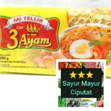 Mie Telor 3 ayam/ pack