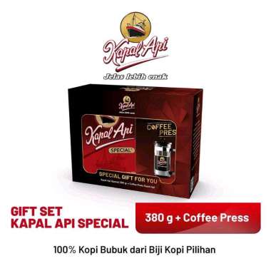 Kopi Kapal Api gratis alat press