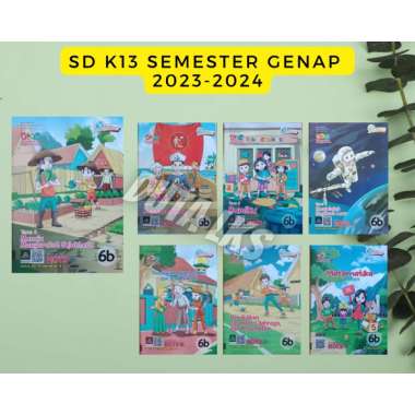 Buku LKS Grahadi SD MI Kelas 6 K13 Semester Genap - 2023 PJOK
