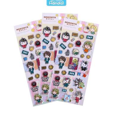 Mokonya Sparkling Stickers Fantasy 2350-6162 / Stiker - Adinata