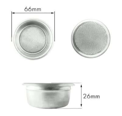 La San Marco Double Espresso Basket Filter Coffee