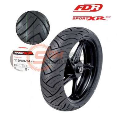 Ban Luar FDR Sport XR EVO 110/80-14 Tubeless Tire Ring 14 Motor Matic
