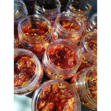 Sambal botol/sambal kemasan/sambal siap makan/sambal bawang/sambal terasi uap/sambal ijo terasi/samb