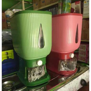 Dispenser beras 10 liter/wadah penyimpanan beras