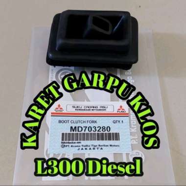 Karet Garpu Klos/ Kopling L300 Diesel MD703280 variasi L300 diesel hitam