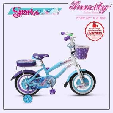 Sepeda Anak Roda Dua Family Mini Spark 12 inch