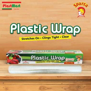 Plastik Wrap Bening Sparta/Plastik Wrapping/Plastik Strech/Parcel