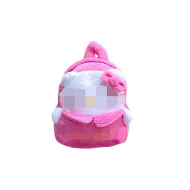 OEM SK-T58 Tas Ransel Bulu Karakter Kartun Anak Lucu / Tas Sekolah TK SD / Tas Ransel Wanita Fashion