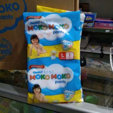 Genki Moko Moko Pants Renceng Popok Bayi Celana Ukuran M / L / XL M