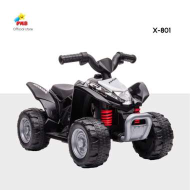 Mainan Anak Motor Honda ATV-TRX X801 – PMB Toys Hitam