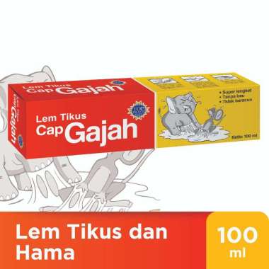 SMG/JOG/SOLO - Cap Gajah Lem Tikus Tube 100 mL