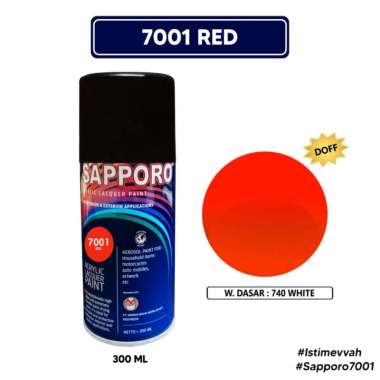 Sapporo Spray Fluorescent / Scothlight / Neon / Sapporo / Cat Semprot Terbaik / Cat Spray / Cat Aero