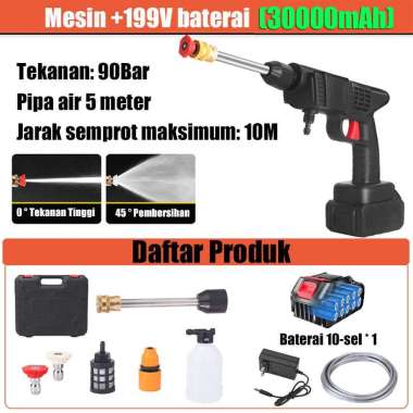 Alat Cuci Mobil Cuci-Alat Cuci Mo 3000mah-baterai