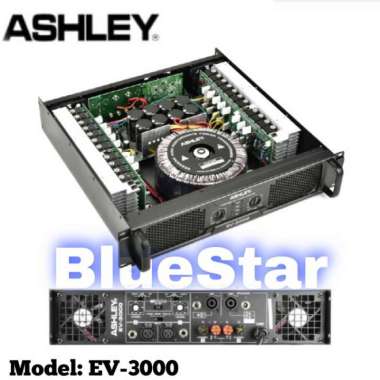 Power Ashley EV3000 Amplifier Ashley EV 3000 Original Multicolor