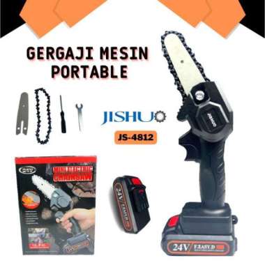 JISHUO Gergaji Listrik Rantai Ele