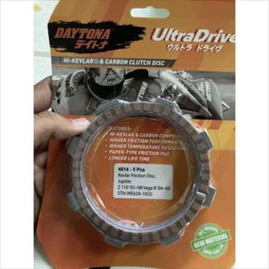 Kampas Kopling Jupiter Z Vega R / New 5TN FIZR FIZ R Daytona Racing 4614 5pcs