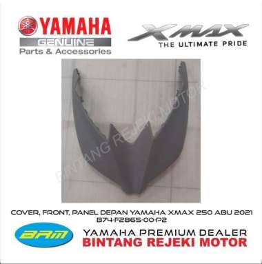 COVER, FRONT, PANEL DEPAN YAMAHA XMAX 250 ABU 2021 B74-F2865-00-P2