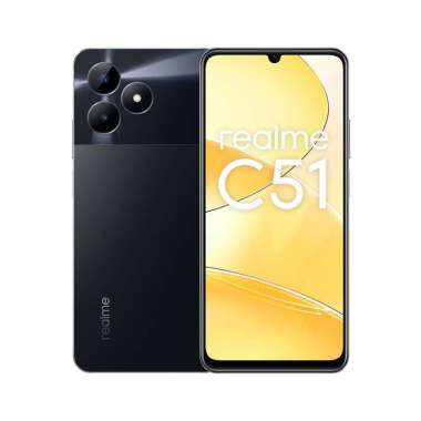 Realme C51 Ram 4 Rom 128GB hitam