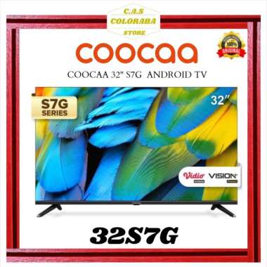 TV COOCAA 32S7G ANDROID TV 32 INCH LED HD ANDROID 11 DIGITAL TV S7G