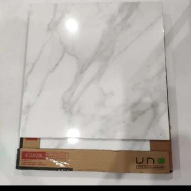 Keramik Lantai 50 x 50 50x50 UNO Floor Ceramics - Belfast - Grey Vidensia -White