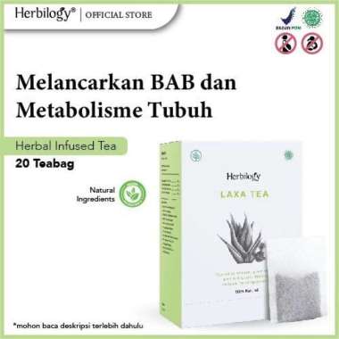 Herbilogy laxa detox tea - teh herbal pelancar bab penurun berat badan