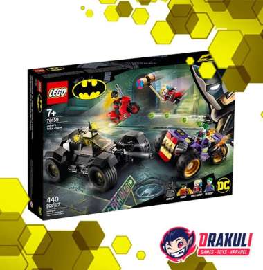 Toys LEGO Super Hero Joker's Trike Chase 76159