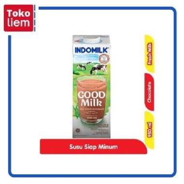 INDOMILK Susu UHT Full Cream Cokelat 950 ml