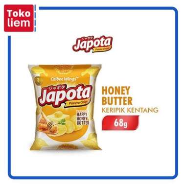 Japota Potato Chips Happy Honey Butter 68G