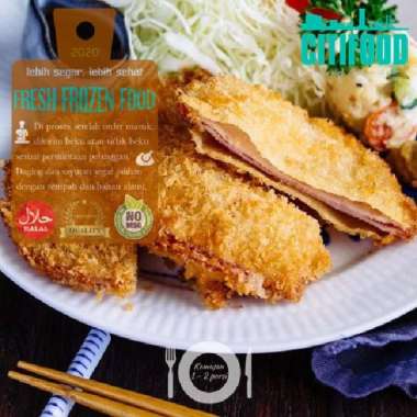 Ham Katsu | Katsu Daging Sapi Asap | Frozen