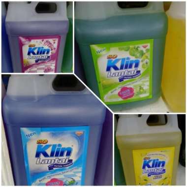 Promo Harga So Klin Pembersih Lantai Kuning Citrus Lemon 4000 ml - Blibli