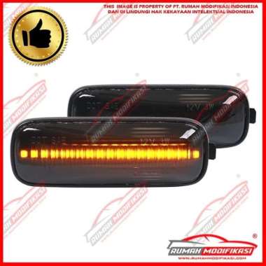 SIDE LAMP - HONDA CIVIC FERIO 1996-2000 - SMOKE - LED - SEQUENTIAL