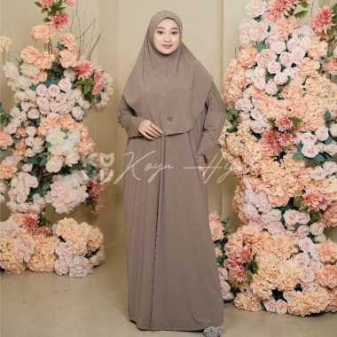 KOYU DRESS ABAYA PLAIN ( ABAYA ONLY ) STONE
