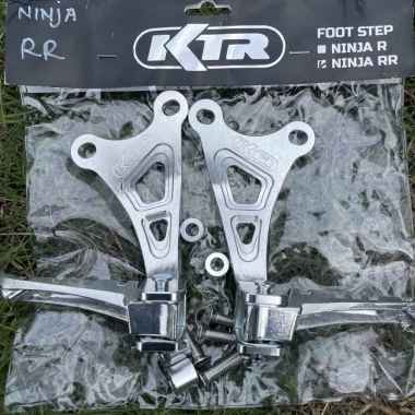 Fostep Footstep Postep Step Belakang Non Jomblo Ninja150 R / RR / SS 150RR 150R 150SS Full CNC Ninja