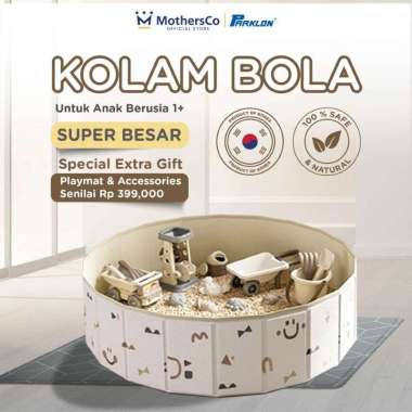 Parklon Mainan Kolam Mandi Bola Anak Mainan Sensorik Kolam Lipat Mainan Anak Ball Pit