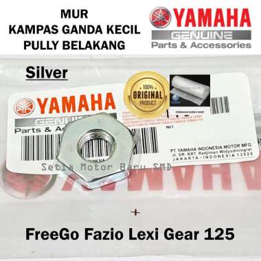 Mur Kampas Ganda Kecil Pully Belakang Silver FreeGo Fazio Lexi Gear Asli Original Yamaha Surabaya 90
